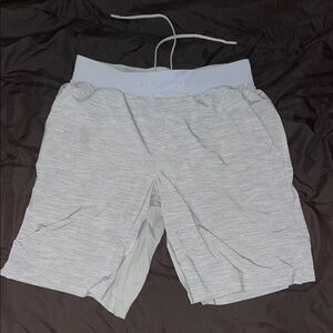 Lululemon Men's Gray Athletic Shorts.